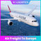 ヨーロッパへのFOB EXW CIFの航空貨物、フランスへのDDU DDPの航空貨物