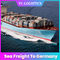 中国からのドイツへの海DDP DDUアマゾンFBAの貨物運送業者